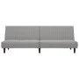 Sofá cama de 2 plazas terciopelo gris claro de , Sofás - Ref: Foro24-375926, Precio: 237,77 €, Descuento: %