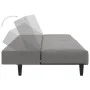 Sofá cama de 2 plazas terciopelo gris claro de , Sofás - Ref: Foro24-375926, Precio: 237,77 €, Descuento: %