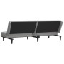 2-Sitzer-Schlafsofa aus hellgrauem Samt von , Sofas - Ref: Foro24-375926, Preis: 232,76 €, Rabatt: %
