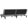 Sofá cama de 2 plazas terciopelo gris claro de , Sofás - Ref: Foro24-375926, Precio: 237,77 €, Descuento: %