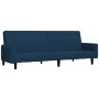2-Sitzer-Schlafsofa aus blauem Samt von , Sofas - Ref: Foro24-375773, Preis: 271,03 €, Rabatt: %