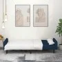 2-Sitzer-Schlafsofa aus blauem Samt von , Sofas - Ref: Foro24-375773, Preis: 271,03 €, Rabatt: %
