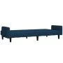 2-Sitzer-Schlafsofa aus blauem Samt von , Sofas - Ref: Foro24-375773, Preis: 271,03 €, Rabatt: %