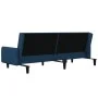 2-Sitzer-Schlafsofa aus blauem Samt von , Sofas - Ref: Foro24-375773, Preis: 271,03 €, Rabatt: %
