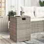 Gray rattan covered table for propane cylinder 40x40x60 cm by , Garden tables - Ref: Foro24-366296, Price: 74,04 €, Discount: %
