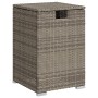 Gray rattan covered table for propane cylinder 40x40x60 cm by , Garden tables - Ref: Foro24-366296, Price: 93,55 €, Discount: %