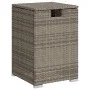 Gray rattan covered table for propane cylinder 40x40x60 cm by , Garden tables - Ref: Foro24-366296, Price: 74,04 €, Discount: %
