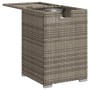 Gray rattan covered table for propane cylinder 40x40x60 cm by , Garden tables - Ref: Foro24-366296, Price: 93,55 €, Discount: %