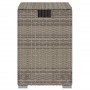 Gray rattan covered table for propane cylinder 40x40x60 cm by , Garden tables - Ref: Foro24-366296, Price: 93,55 €, Discount: %