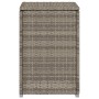Gray rattan covered table for propane cylinder 40x40x60 cm by , Garden tables - Ref: Foro24-366296, Price: 93,55 €, Discount: %