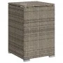Mesa cubierta para bombona de propano ratán gris 40x40x60 cm de , Mesas de jardín - Ref: Foro24-366296, Precio: 87,97 €, Desc...