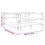 Mesa de centro madera de ingeniería negro 100x100x48,5 cm de , Mesas de centro - Ref: Foro24-842311, Precio: 80,76 €, Descuen...