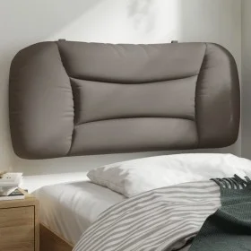 Padded headboard in taupe gray fabric 90 cm by , Headboards and footboards - Ref: Foro24-374541, Price: 48,59 €, Discount: %