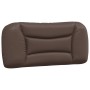Gepolstertes Kopfteil aus braunem Kunstleder, 80 cm von , Kopf- und Fußteile - Ref: Foro24-374534, Preis: 36,83 €, Rabatt: %