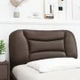 Brown synthetic leather padded headboard 80 cm by , Headboards and footboards - Ref: Foro24-374534, Price: 36,48 €, Discount: %