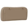 Cabecero de cama acolchado cuero sintético capuchino 90 cm de , Cabeceros y pies de cama - Ref: Foro24-374548, Precio: 63,03 ...