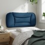 Gepolstertes Kopfteil mit blauem Stoff, 90 cm von , Kopf- und Fußteile - Ref: Foro24-374543, Preis: 71,74 €, Rabatt: %