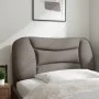 Padded headboard in taupe gray fabric 80 cm by , Headboards and footboards - Ref: Foro24-374529, Price: 46,98 €, Discount: %