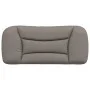 Padded headboard in taupe gray fabric 80 cm by , Headboards and footboards - Ref: Foro24-374529, Price: 46,98 €, Discount: %