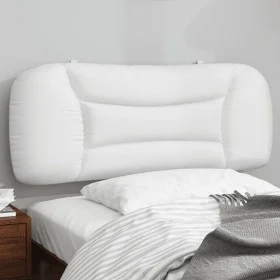 Weißes gepolstertes Bettkopfteil aus Kunstleder, 100 cm von , Kopf- und Fußteile - Ref: Foro24-374557, Preis: 51,18 €, Rabatt: %
