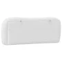 Cabecero de cama acolchado cuero sintético blanco 100 cm de , Cabeceros y pies de cama - Ref: Foro24-374557, Precio: 51,16 €,...