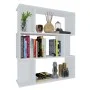 Plywood white shelf/divider 80x24x96 cm by vidaXL, Bookcases and shelves - Ref: Foro24-800081, Price: 49,92 €, Discount: %