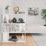 Plywood white shelf/divider 80x24x96 cm by vidaXL, Bookcases and shelves - Ref: Foro24-800081, Price: 49,92 €, Discount: %