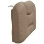 Cappuccino synthetic leather padded bed headboard 100 cm by , Headboards and footboards - Ref: Foro24-374560, Price: 35,96 €,...