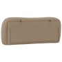 Cappuccino synthetic leather padded bed headboard 100 cm by , Headboards and footboards - Ref: Foro24-374560, Price: 36,25 €,...