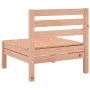 Garden sofas without armrests 2 pcs solid wood Douglas by , Modular outdoor sofas - Ref: Foro24-838003, Price: 91,43 €, Disco...