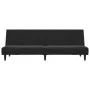 Sofá cama de 2 plazas terciopelo negro de , Sofás - Ref: Foro24-375932, Precio: 235,08 €, Descuento: %