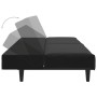 2-seater black velvet sofa bed by , Sofas - Ref: Foro24-375932, Price: 239,18 €, Discount: %