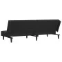 Sofá cama de 2 plazas terciopelo negro de , Sofás - Ref: Foro24-375932, Precio: 235,08 €, Descuento: %