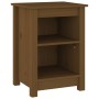 Nachttische 2 Stück honigbraunes Kiefernholz 40x35x55 cm von vidaXL, Nachttische - Ref: Foro24-820963, Preis: 96,84 €, Rabatt: %