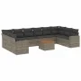 11-piece garden sofa set and gray synthetic rattan cushions by , Modular outdoor sofas - Ref: Foro24-3224296, Price: 630,05 €...