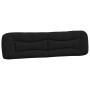 Cabecero de cama acolchado tela negro 200 cm de , Cabeceros y pies de cama - Ref: Foro24-374618, Precio: 83,41 €, Descuento: %