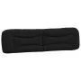 Padded black fabric headboard 200 cm by , Headboards and footboards - Ref: Foro24-374618, Price: 85,31 €, Discount: %
