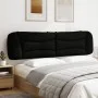Padded black fabric headboard 200 cm by , Headboards and footboards - Ref: Foro24-374618, Price: 85,31 €, Discount: %