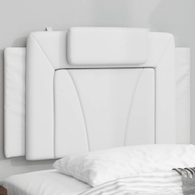 Weißes gepolstertes Bettkopfteil aus Kunstleder, 90 cm von , Kopf- und Fußteile - Ref: Foro24-374768, Preis: 43,81 €, Rabatt: %