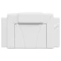 White synthetic leather padded bed headboard 90 cm by , Headboards and footboards - Ref: Foro24-374768, Price: 43,08 €, Disco...