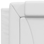 Weißes gepolstertes Bettkopfteil aus Kunstleder, 90 cm von , Kopf- und Fußteile - Ref: Foro24-374768, Preis: 43,81 €, Rabatt: %