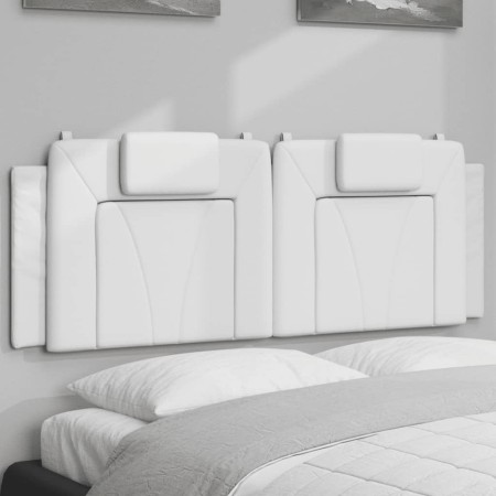 Weißes gepolstertes Bettkopfteil aus Kunstleder, 120 cm von , Kopf- und Fußteile - Ref: Foro24-374782, Preis: 54,50 €, Rabatt: %