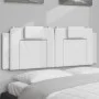 Cabecero de cama acolchado cuero sintético blanco 120 cm de , Cabeceros y pies de cama - Ref: Foro24-374782, Precio: 53,57 €,...