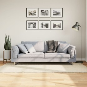 PAMPLONA moderner Langflor-Shaggy-Teppich cremefarben 80x150 cm von , Teppiche - Ref: Foro24-375229, Preis: 26,20 €, Rabatt: %