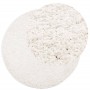 PAMPLONA modern long pile shaggy rug cream Ø 80 cm by , Rugs - Ref: Foro24-375243, Price: 20,86 €, Discount: %