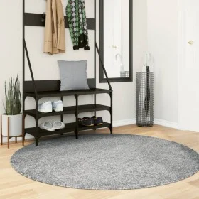 Modern long pile shaggy rug PAMPLONA green Ø 160 cm by , Rugs - Ref: Foro24-375312, Price: 50,40 €, Discount: %
