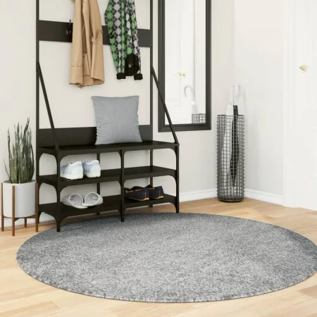 Moderner Langflor-Shaggy-Teppich PAMPLONA grün Ø 160 cm von , Teppiche - Ref: Foro24-375312, Preis: 50,40 €, Rabatt: %