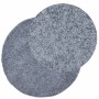 Moderner Langflor-Shaggy-Teppich PAMPLONA blau Ø 120 cm von , Teppiche - Ref: Foro24-375333, Preis: 40,18 €, Rabatt: %