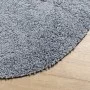 Moderner Langflor-Shaggy-Teppich PAMPLONA blau Ø 80 cm von , Teppiche - Ref: Foro24-375331, Preis: 23,04 €, Rabatt: %