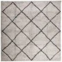 Alfombra pelo largo moderna PAMPLONA beige antracita 160x160 cm de , Alfombras - Ref: Foro24-375390, Precio: 60,35 €, Descuen...